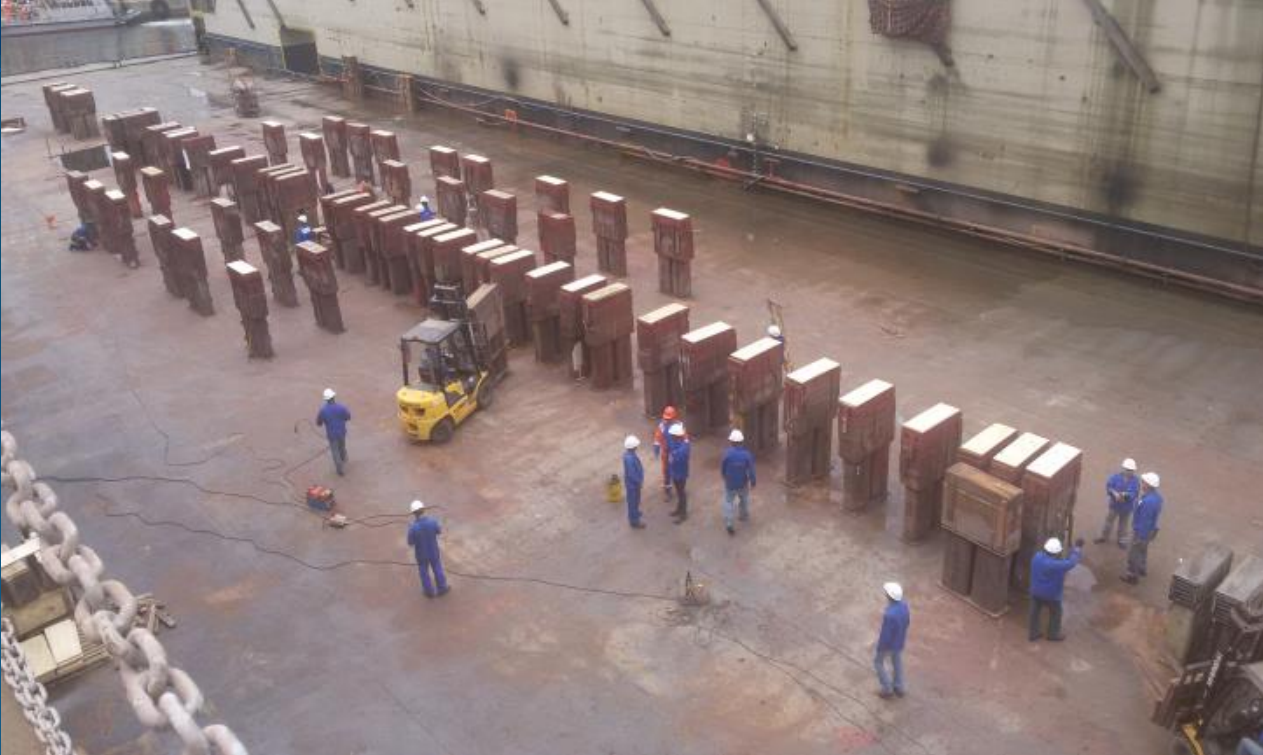 Operação no Navio Petrobras 74 Nassau